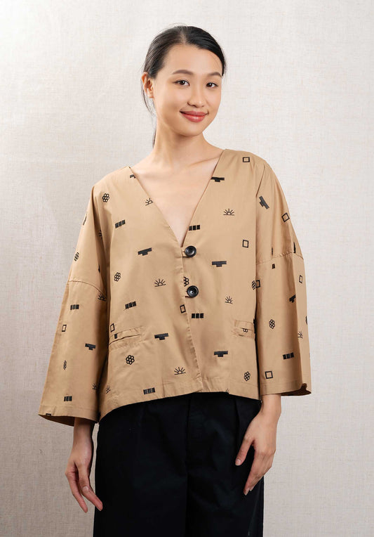Jacket Md7270 Beige