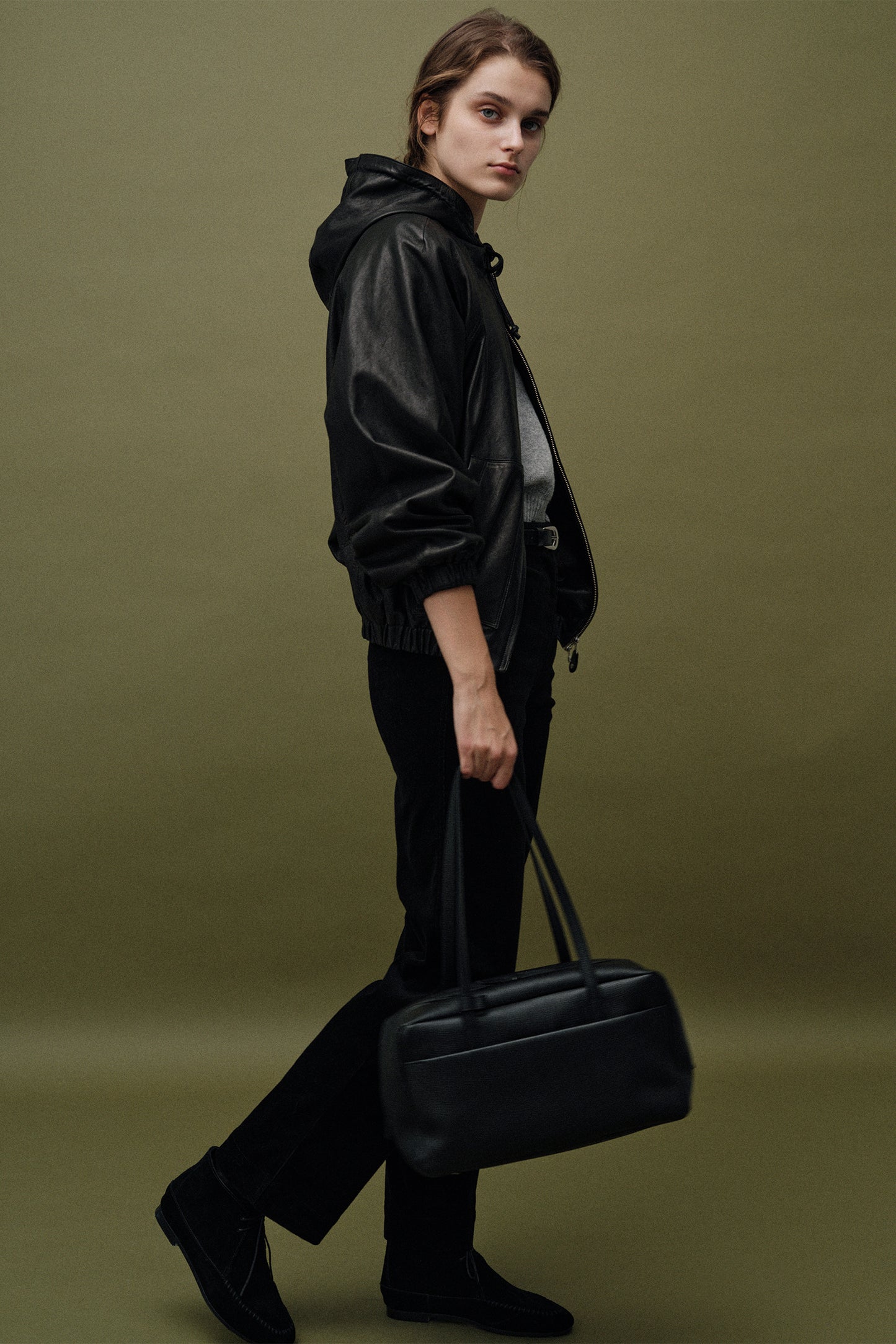 Jacket Hood Blouson Jkt Black