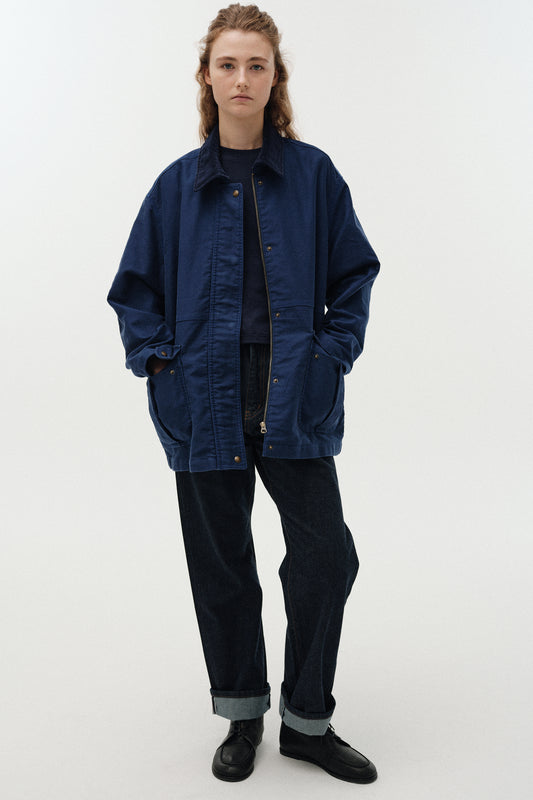 Coat Mole Skin Hunt J Blue