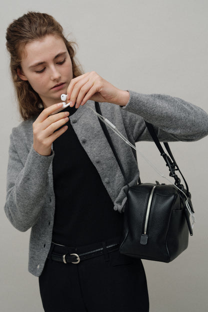 Shoulder Bag Pocket Shoulder Black