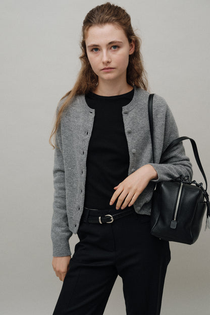 Shoulder Bag Pocket Shoulder Black