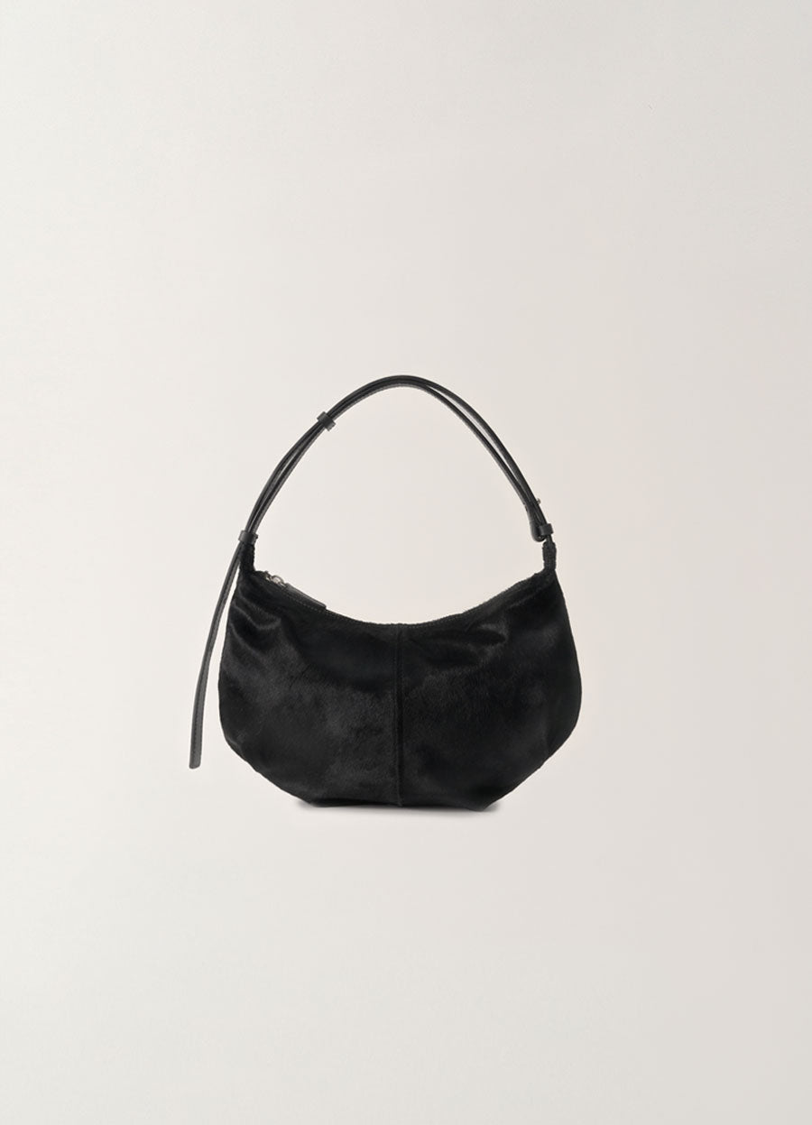 Shoulder Bag Shoulder Mini Black-Suede