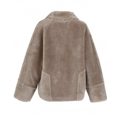 Coat Helen 0525-Taupe