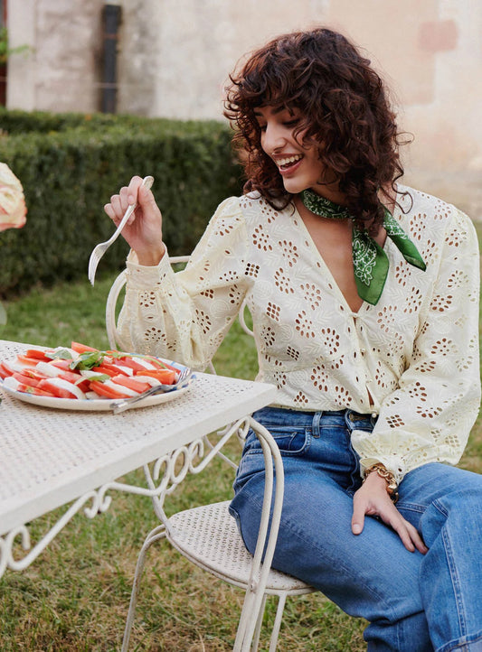 Blouse Theodora Ecru