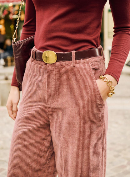 Belt 225ako Bordeaux