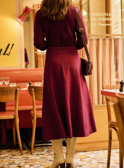 Skirt 225jasmine Wine