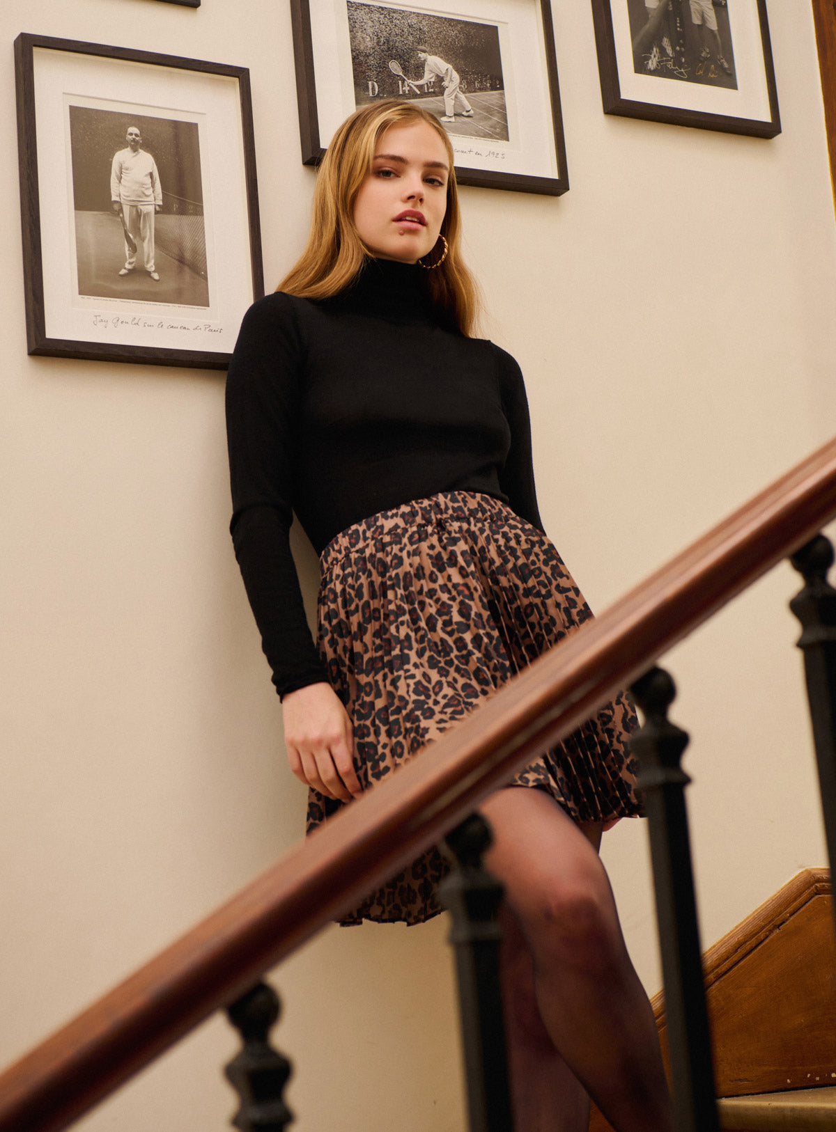 Skirt 225jason Guepard Noisette