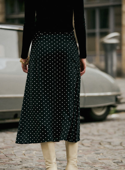 Skirt 225jazz Pois Noir
