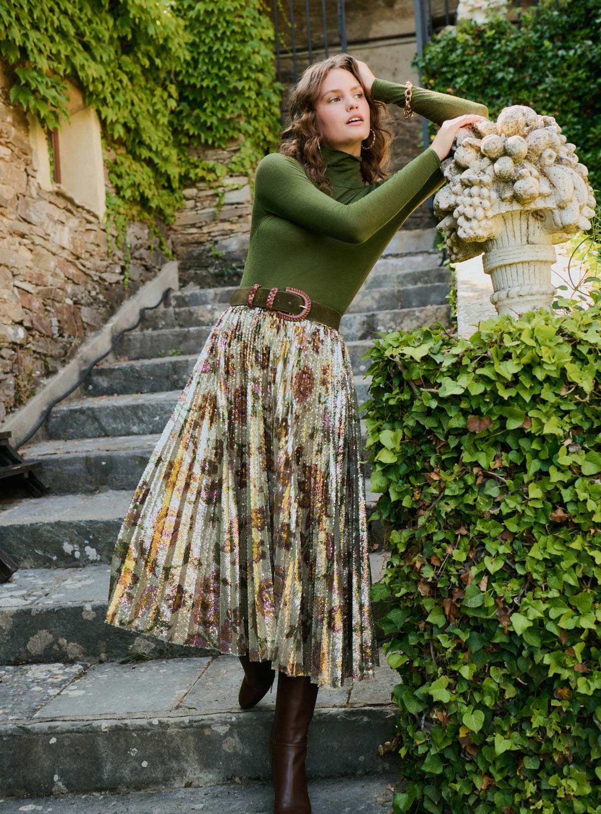 Skirt 225junon Mandawa Ecru