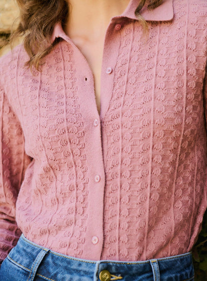 Cardigan 225mia Woodrose