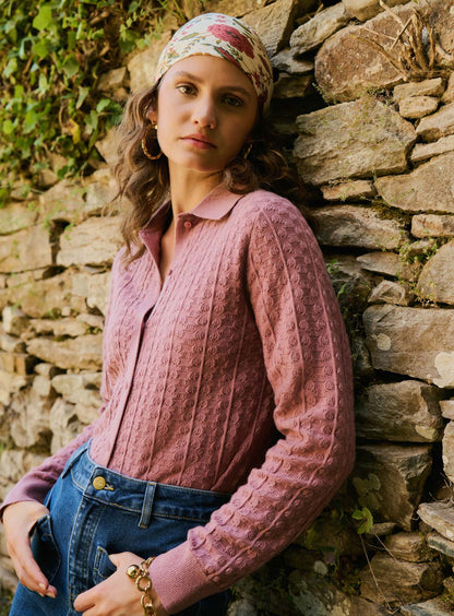 Cardigan 225mia Woodrose