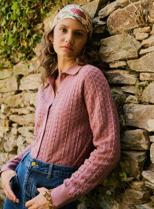 Cardigan 225mia Woodrose