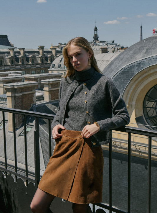 Cardigan 225myriam Charcoal