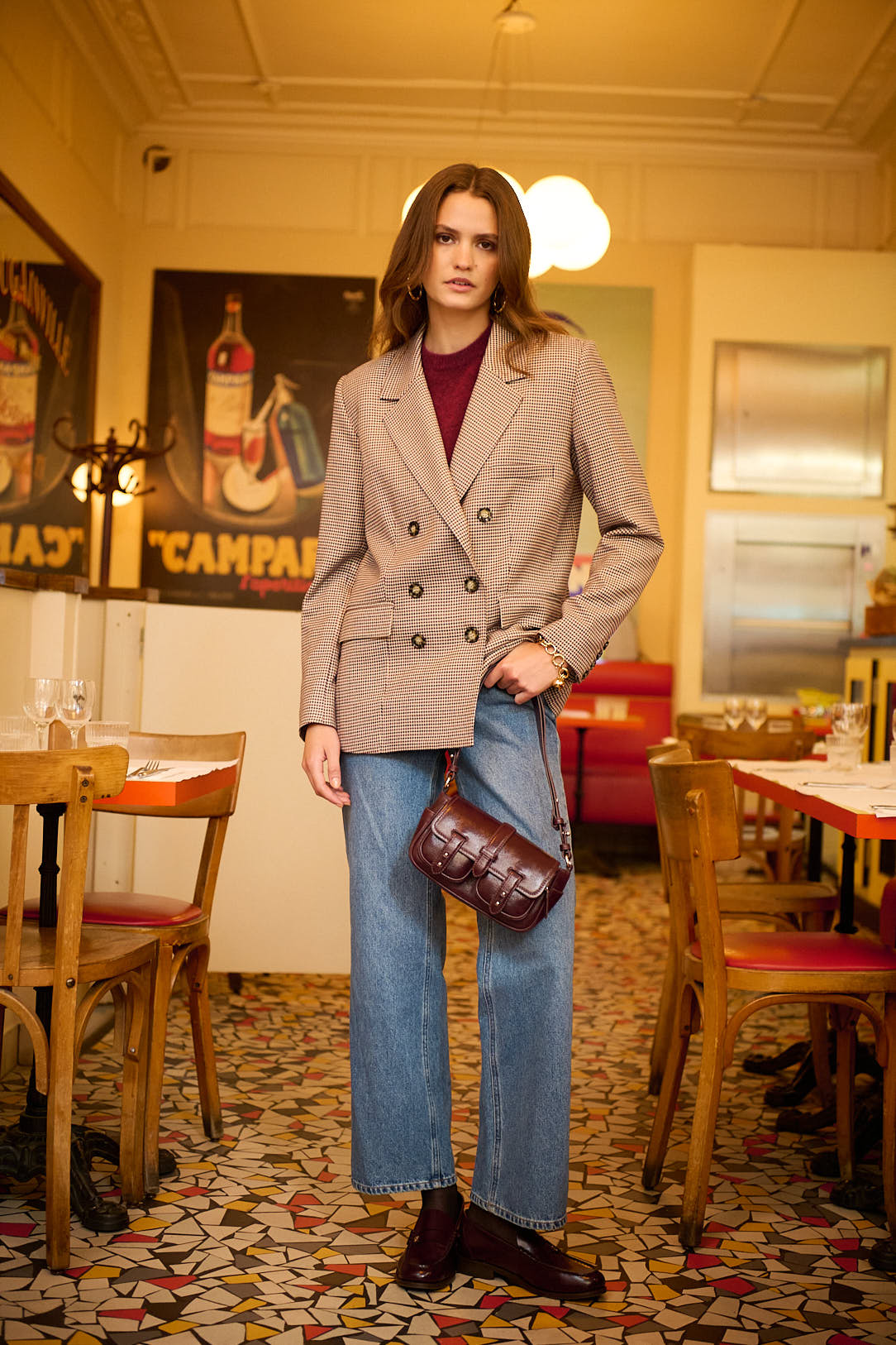 Jacket 225ouna Bordeaux