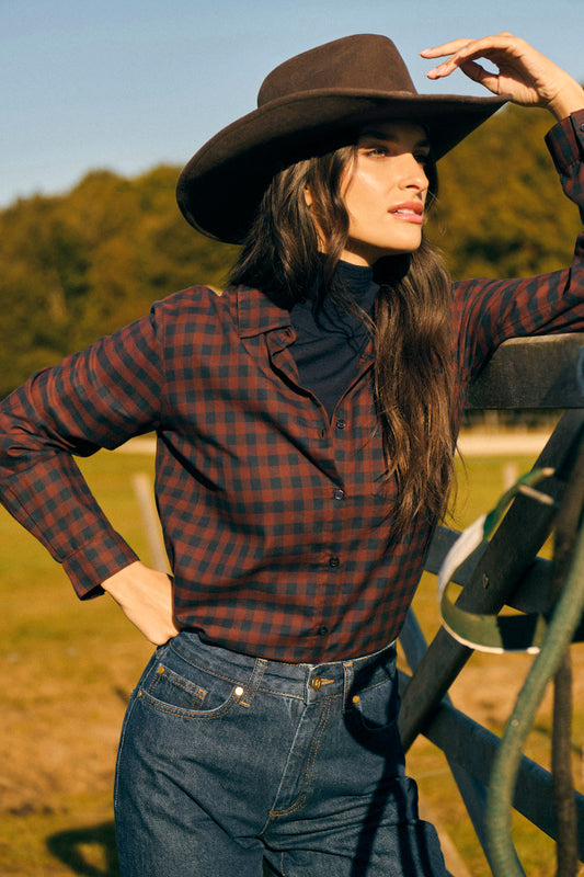 Shirt 225tacha Carreau Noisette