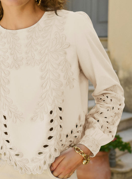 Blouse 225taylor Ecru