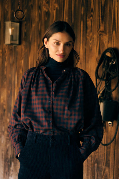 Shirt 225tea Carreaux Noisette