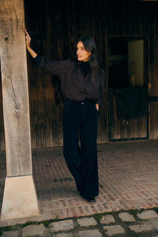 Shirt 225tea Carreaux Noisette