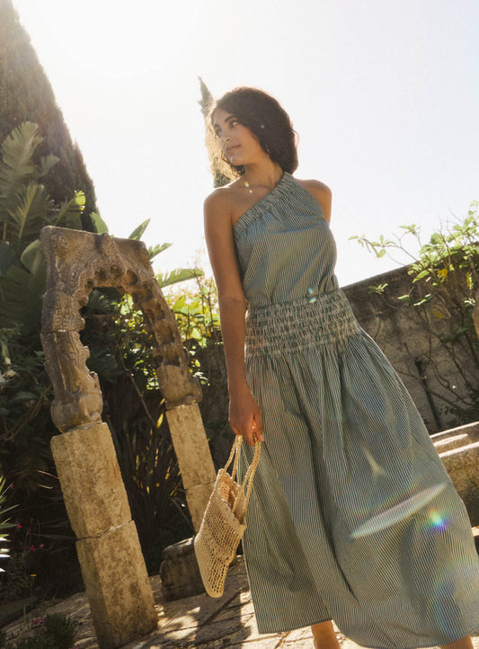Women's Skirt Woven Fabric Annie Raye 126 - Basilic