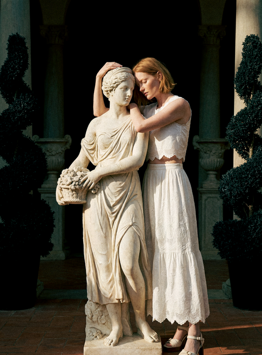 Skirt Clemence 126 Ecru