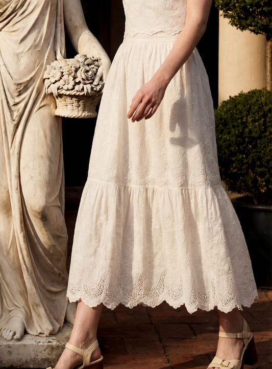 Skirt Clemence 126 Ecru