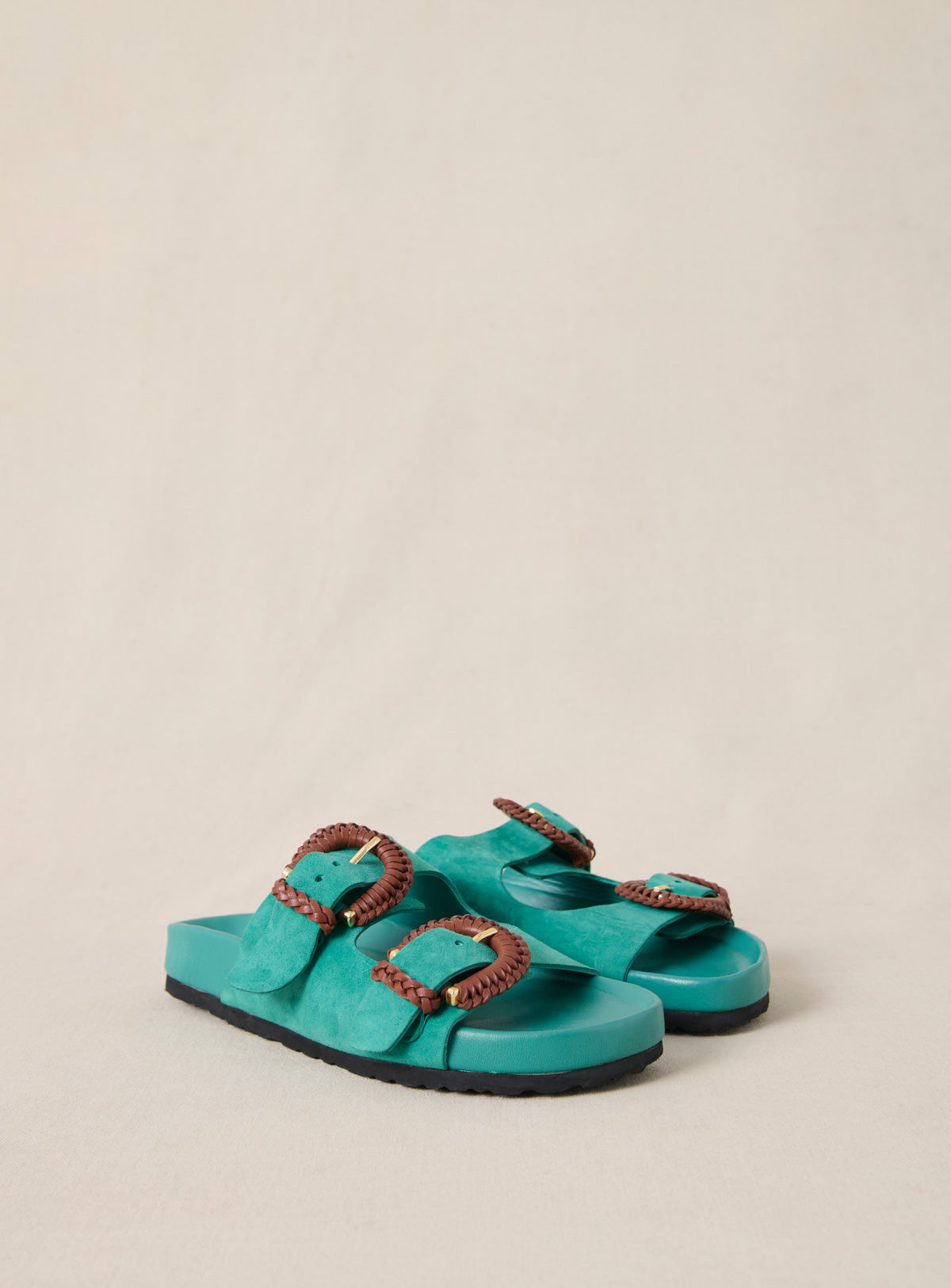 Sandal Cora Suede Agave