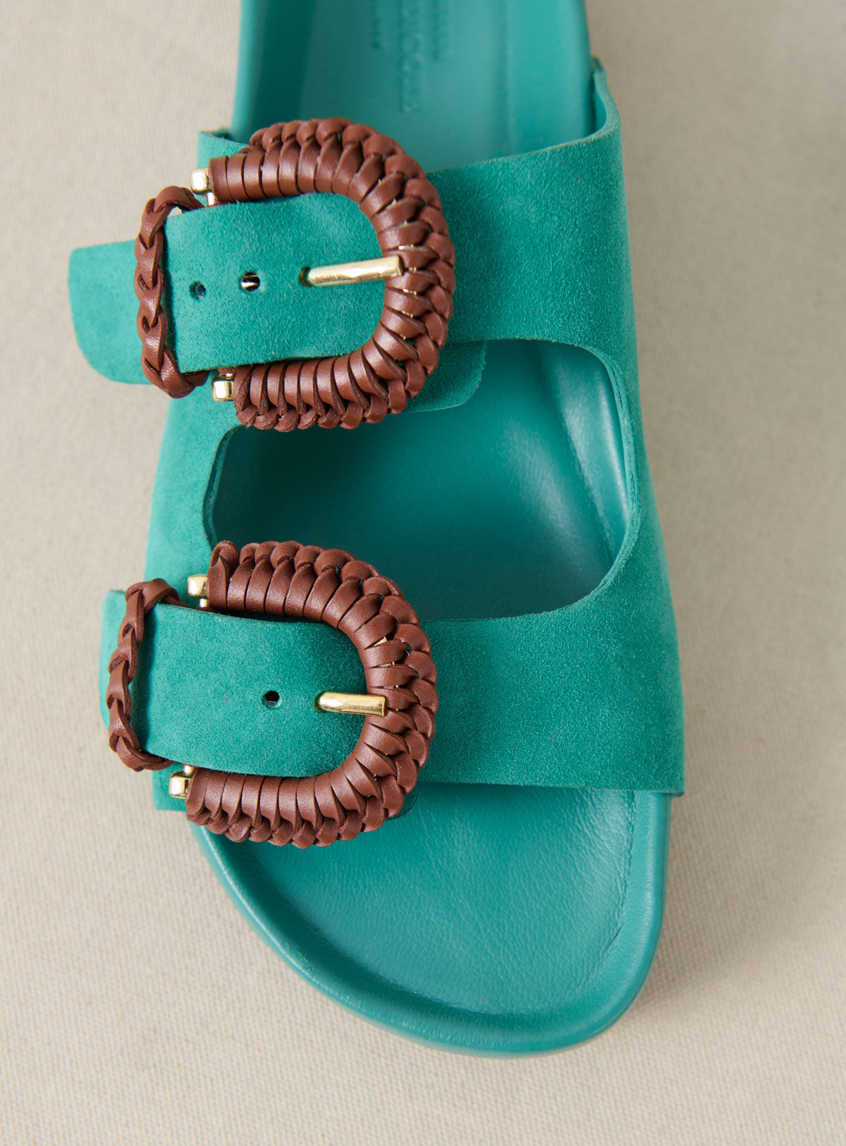 Sandal Cora Suede Agave