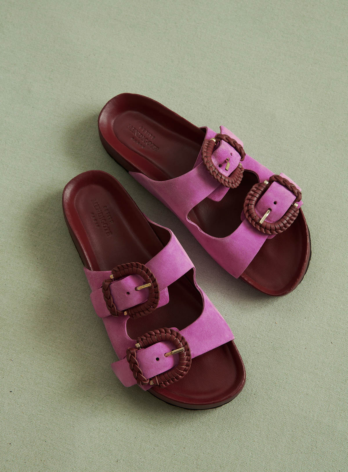 Sandal Cora S Cora Suede Orchidee