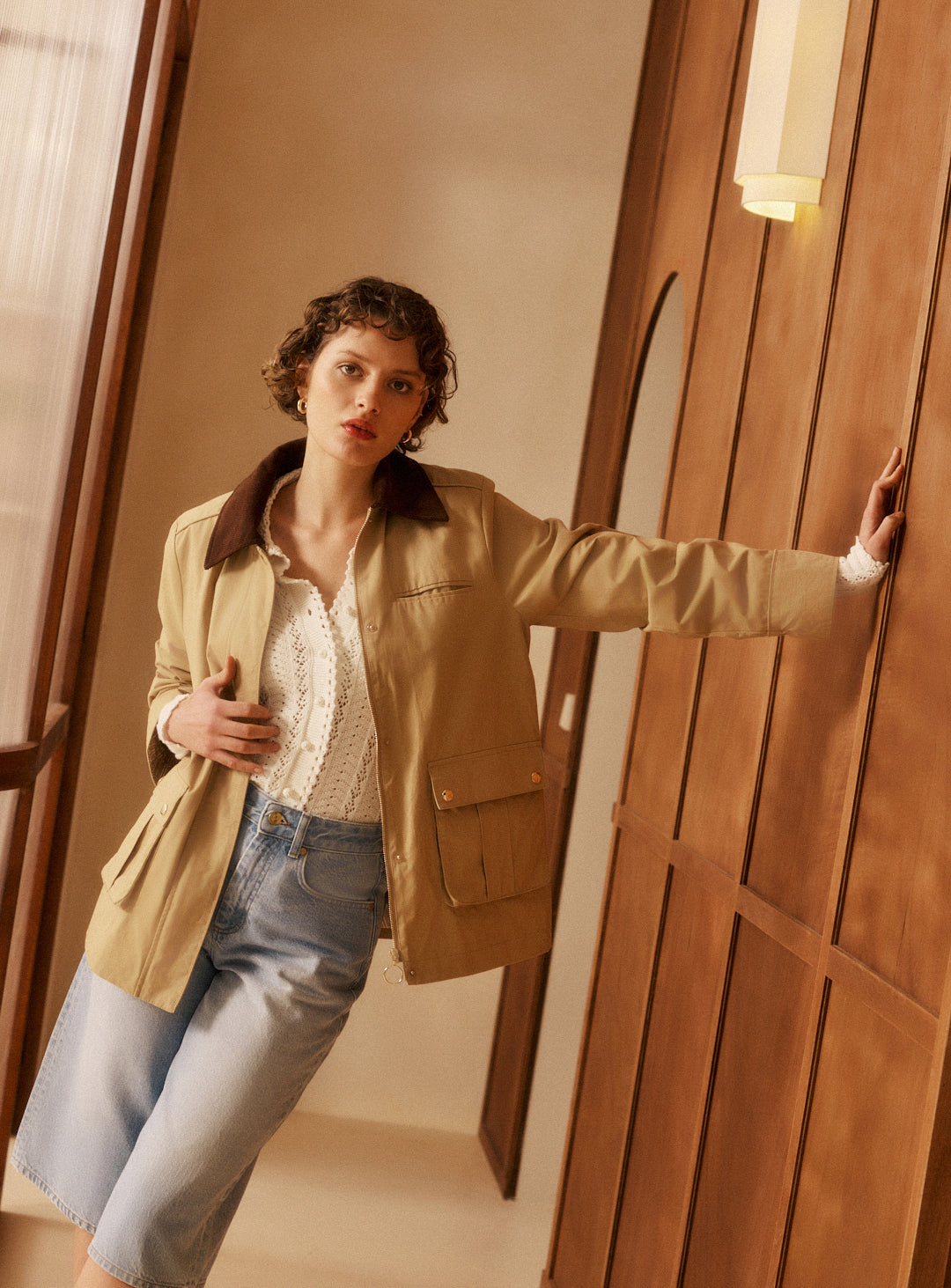 Cardigan Diane 126 Ecru