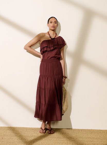 Skirt Jill Uni 126 Brown