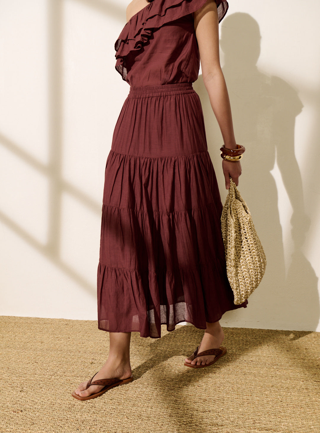 Skirt Jill Uni 126 Brown