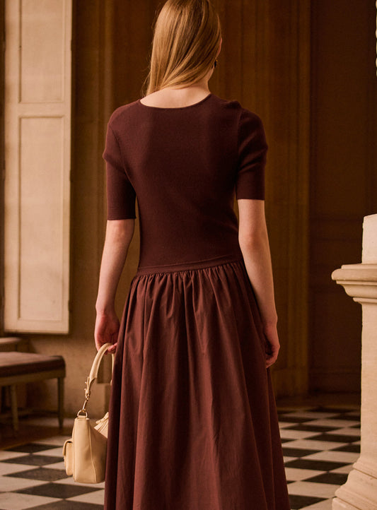 Dress Laura 126 Brown