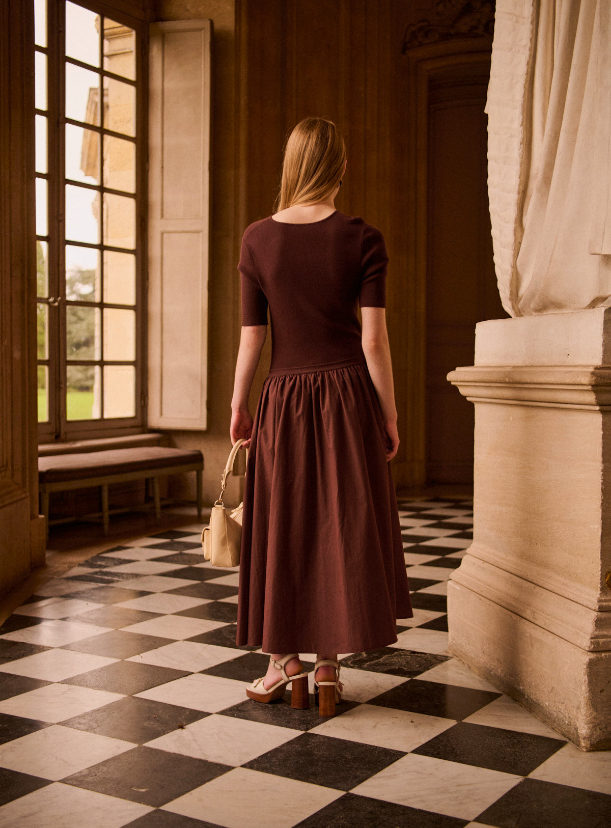 Dress Laura 126 Brown
