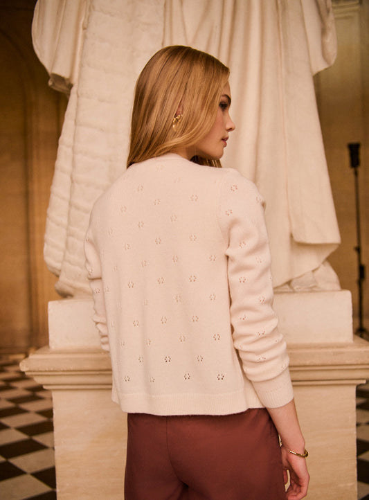 Cardigan Myriam 126 Ecru