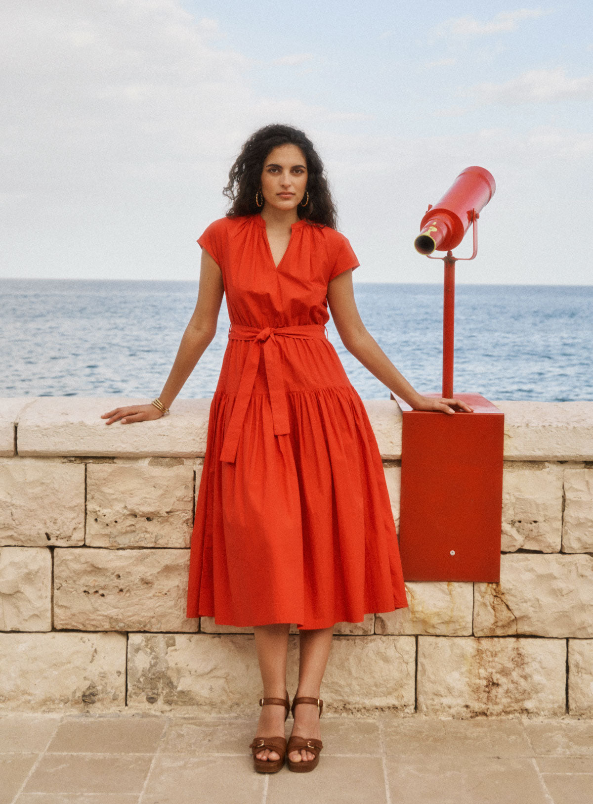 Dress Rachel 126 Coquelicot