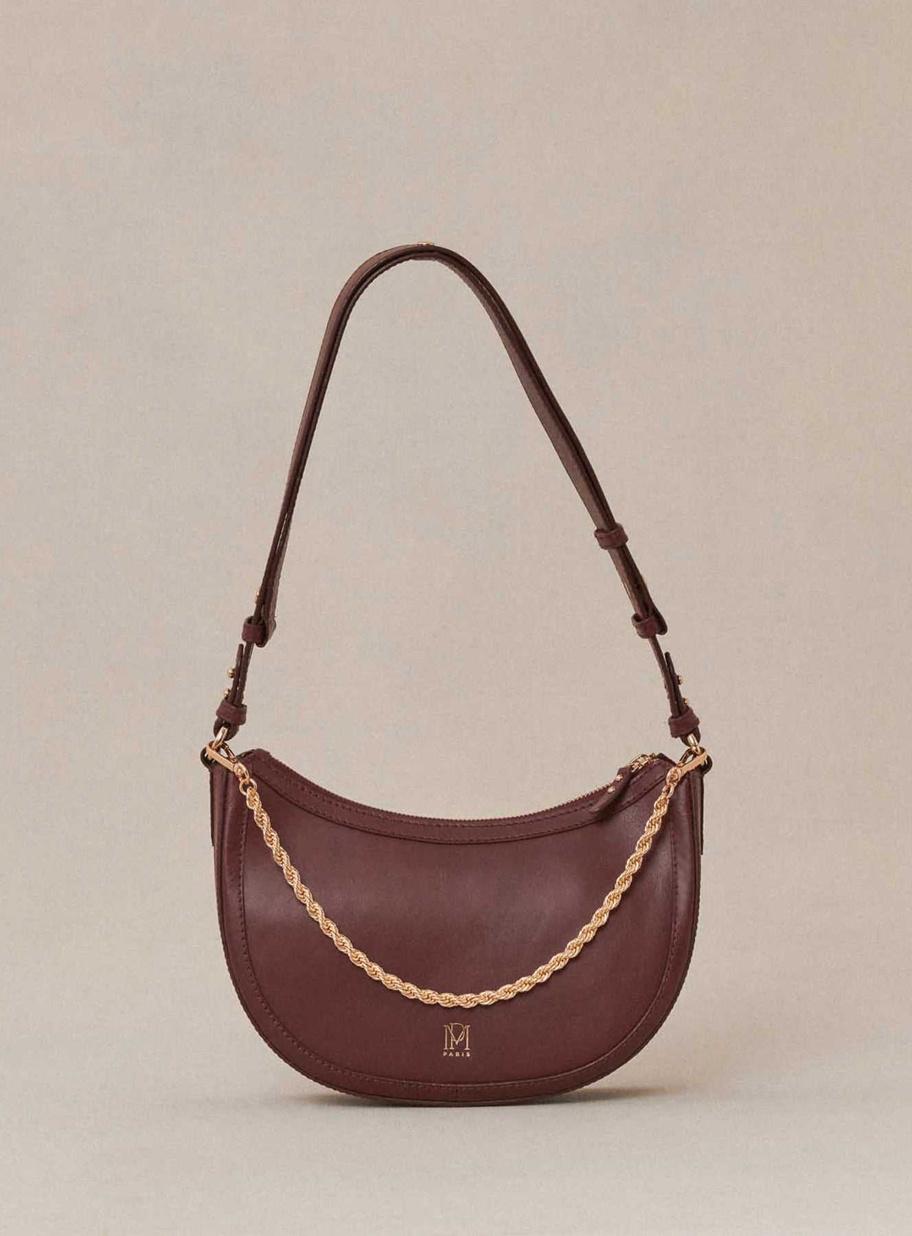 Shoulder Bag Saula Cuir Brun