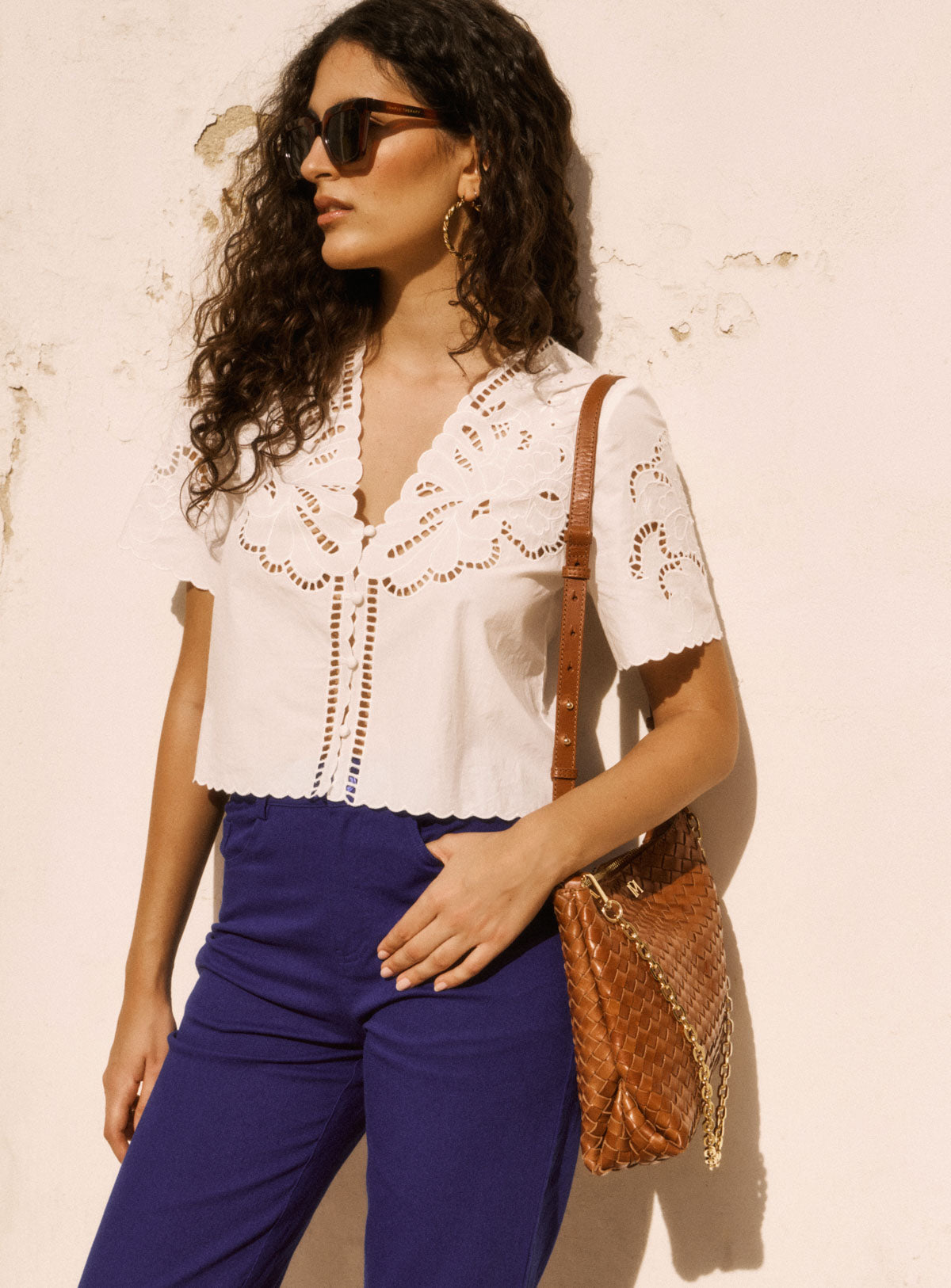 Blouse Theo 126 Ecru