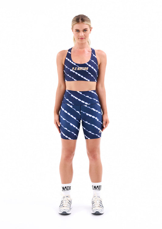 Shorts Ascend Bike Shor Tie-Dye-Print