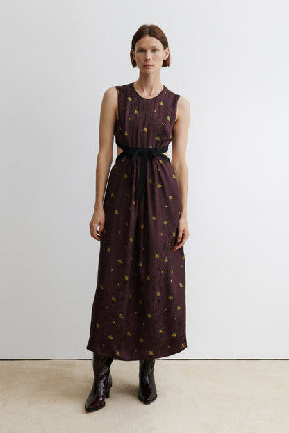 Dress Noah Bordeaux