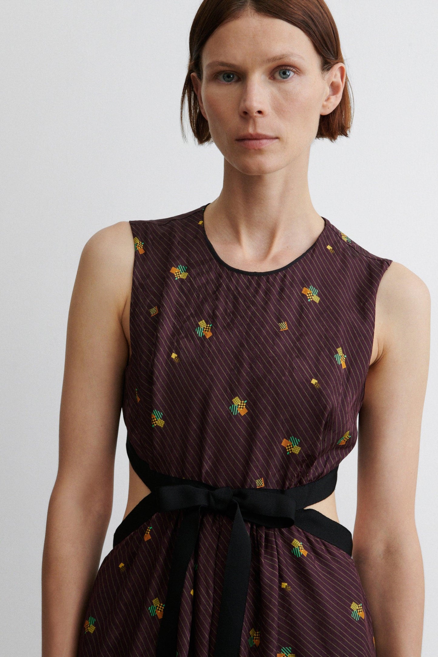 Dress Noah Bordeaux