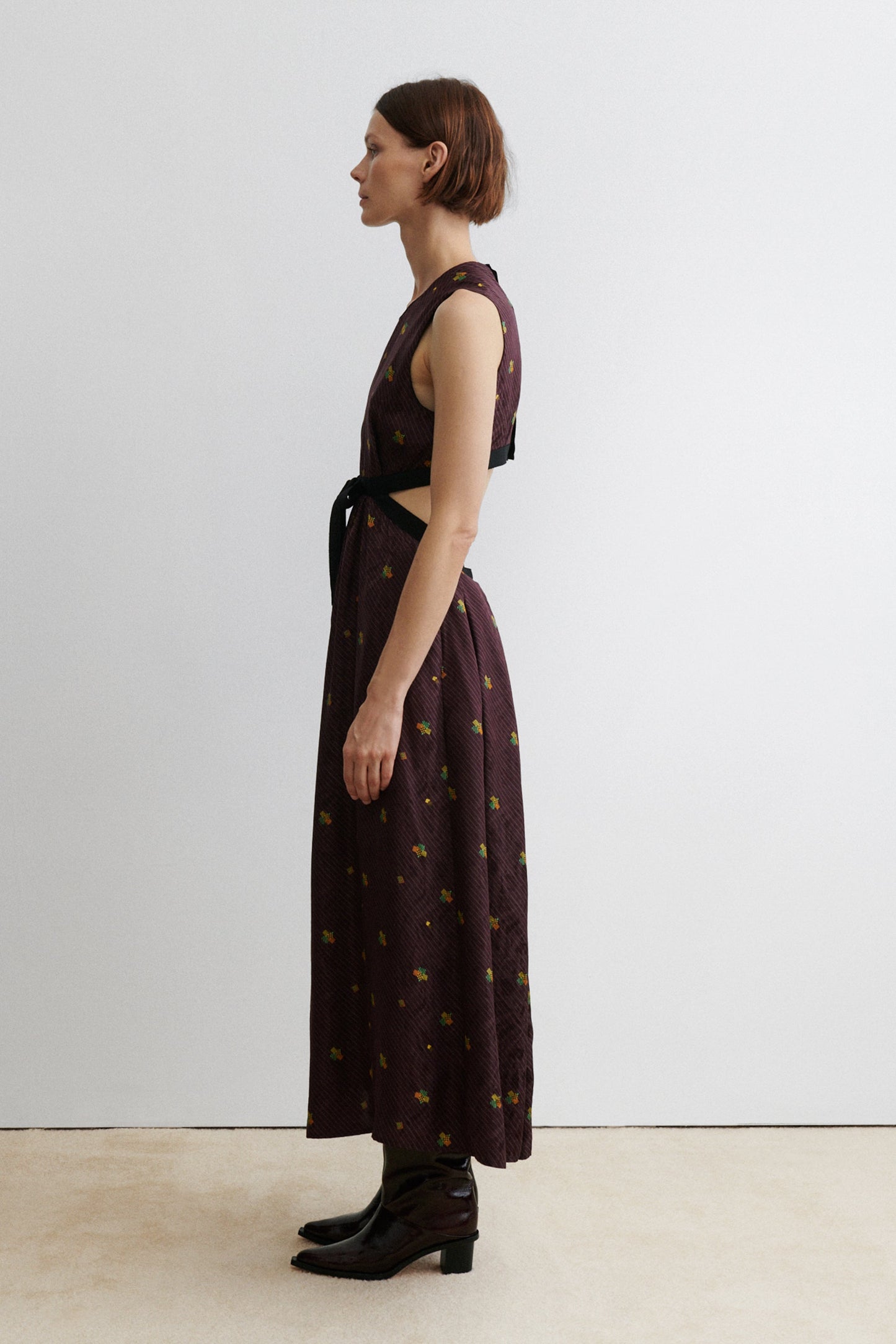 Dress Noah Bordeaux