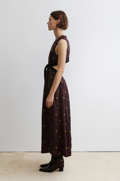 Dress Noah Bordeaux