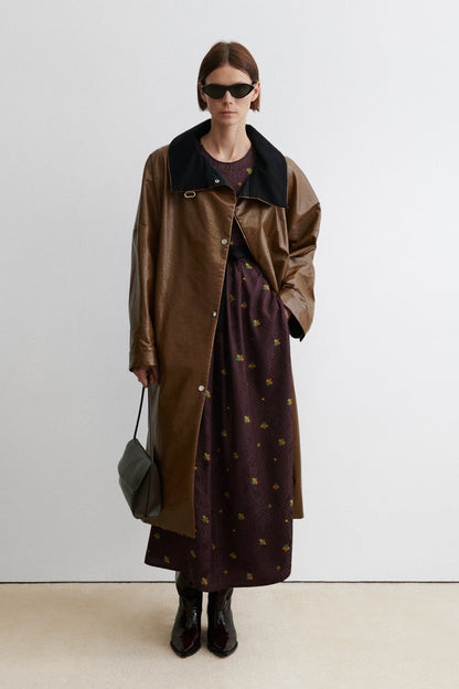 Dress Noah Bordeaux