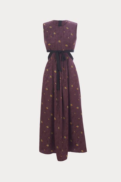 Dress Noah Bordeaux