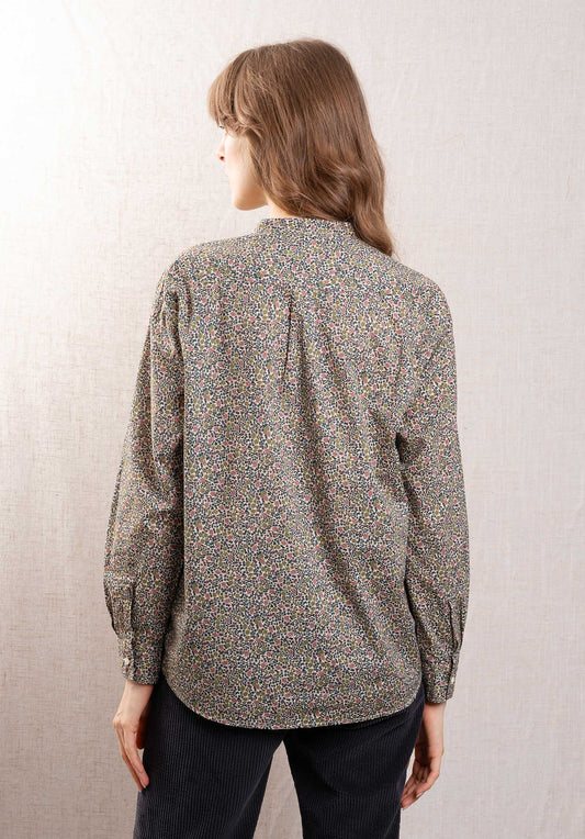 Blouse Cristal Bcck626 Green-Pink