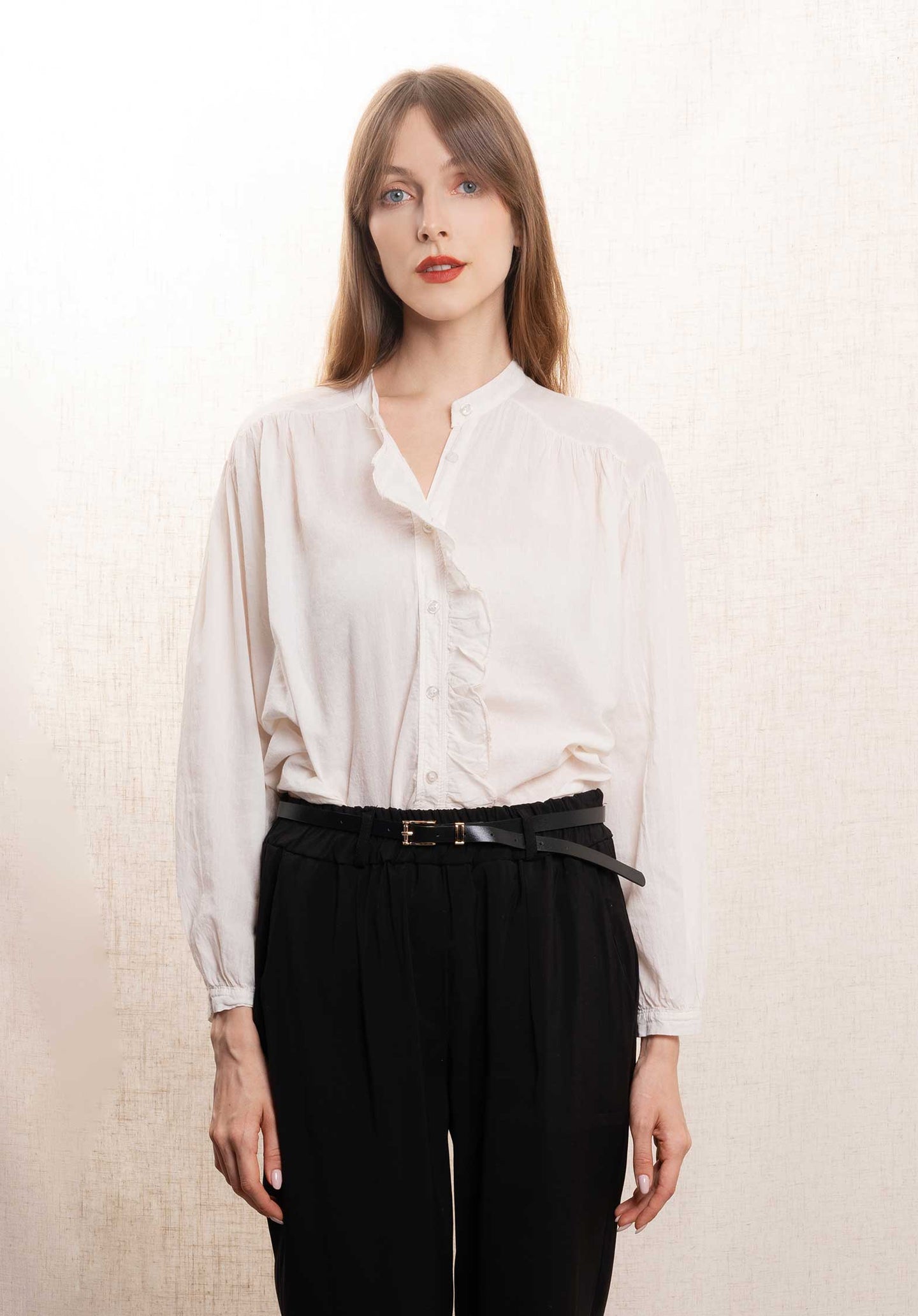 Blouse 19789 Beige