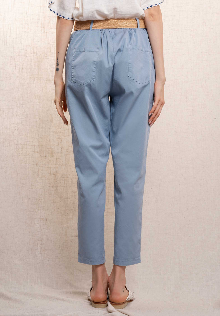 Pants F5336 Light-Blue