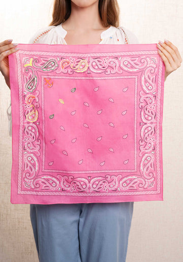 Scarf Carrebrod Pink