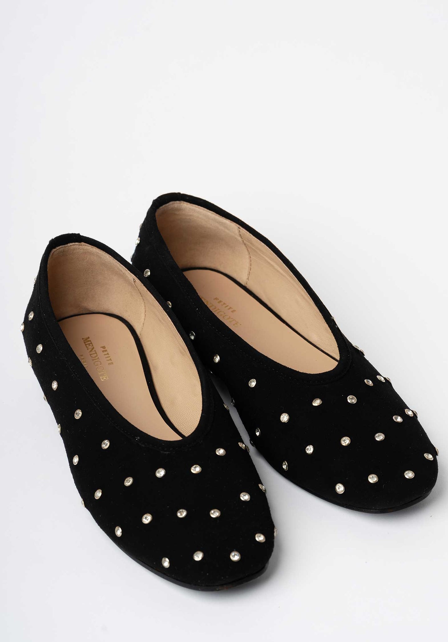 Ballerina Cor Coralie Suede Noir