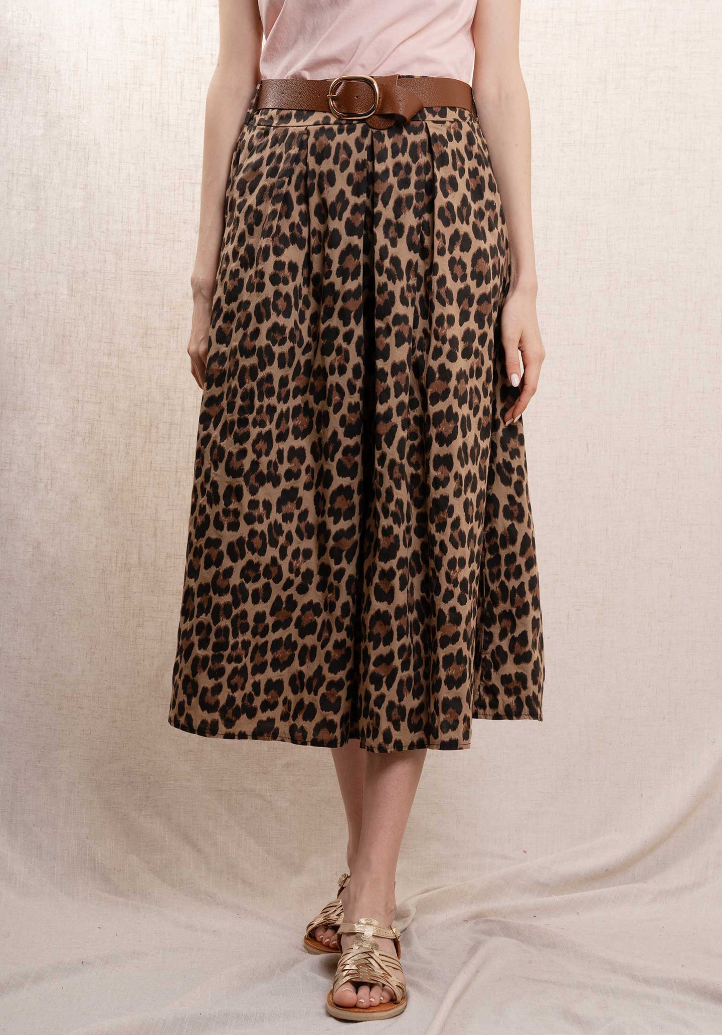 Skirt 2123 Leopard-Print